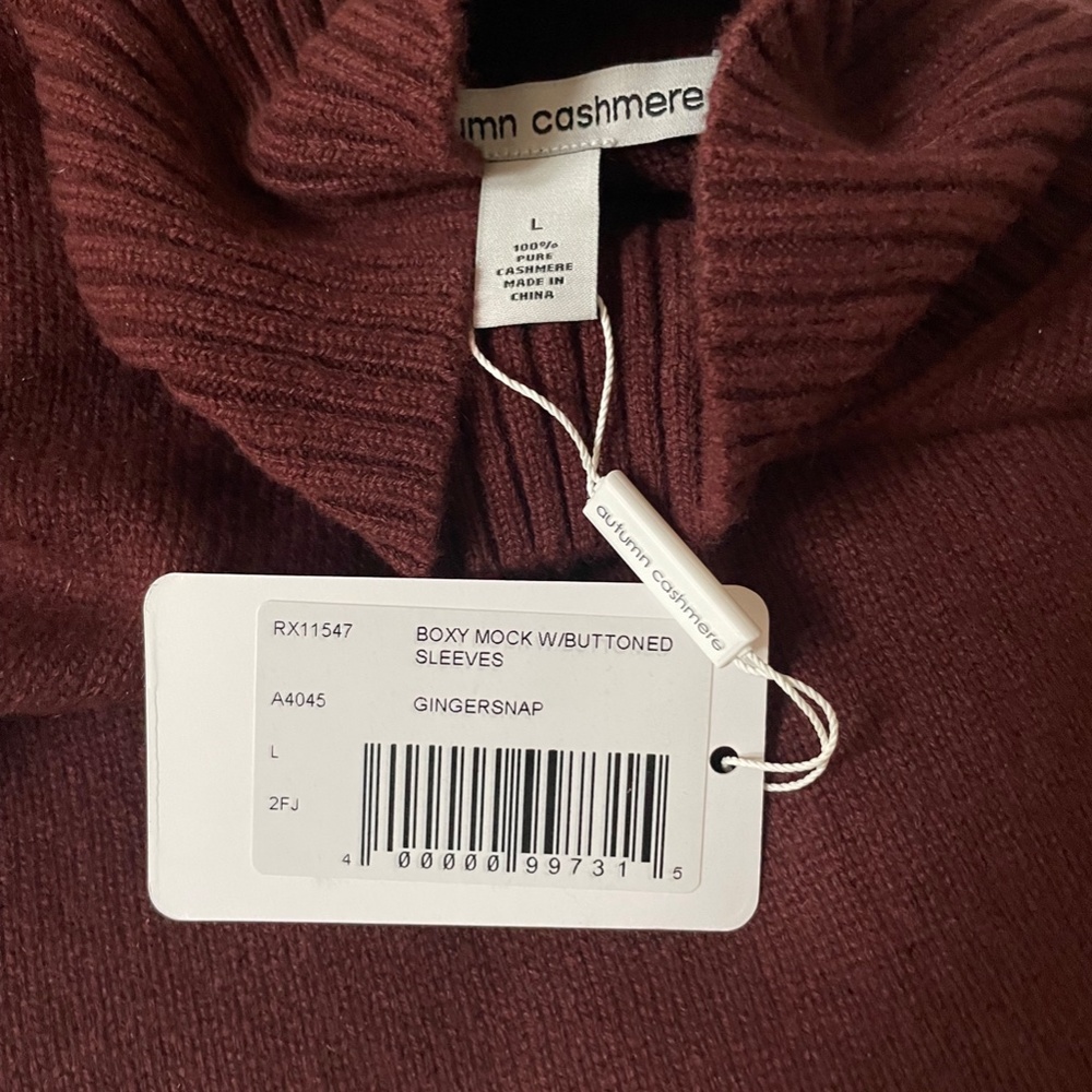 Cashmere Turtleneck Sweater from AUTUMN CASHMERE - Picture 9 of 12